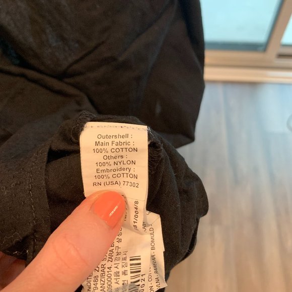 Black & White Zara Sleevless Top white lace - Picture 4 of 6